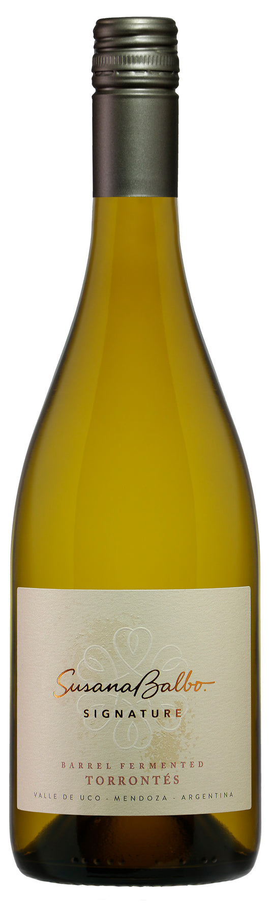 Susana Balbo Barrel Fermented Torrontes 2023  Front Bottle Shot