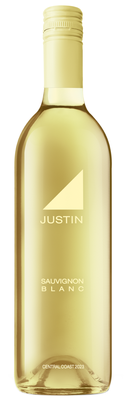 Justin Sauvignon Blanc 2023  Front Bottle Shot