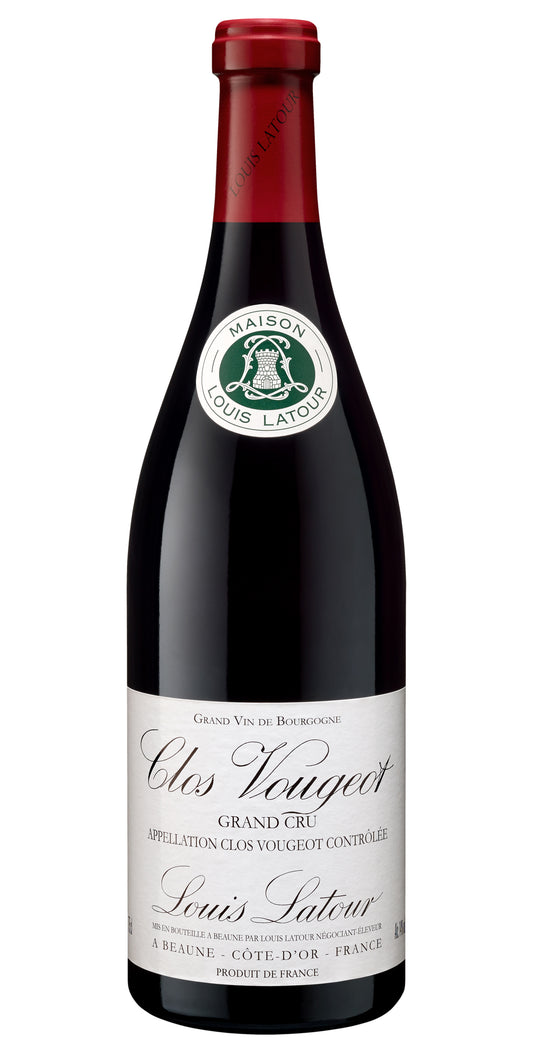Louis Latour Clos Vougeot Grand Cru 2022  Front Bottle Shot