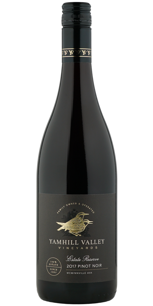 Yamhill Reserve Pinot Noir 2017  Front Bottle Shot