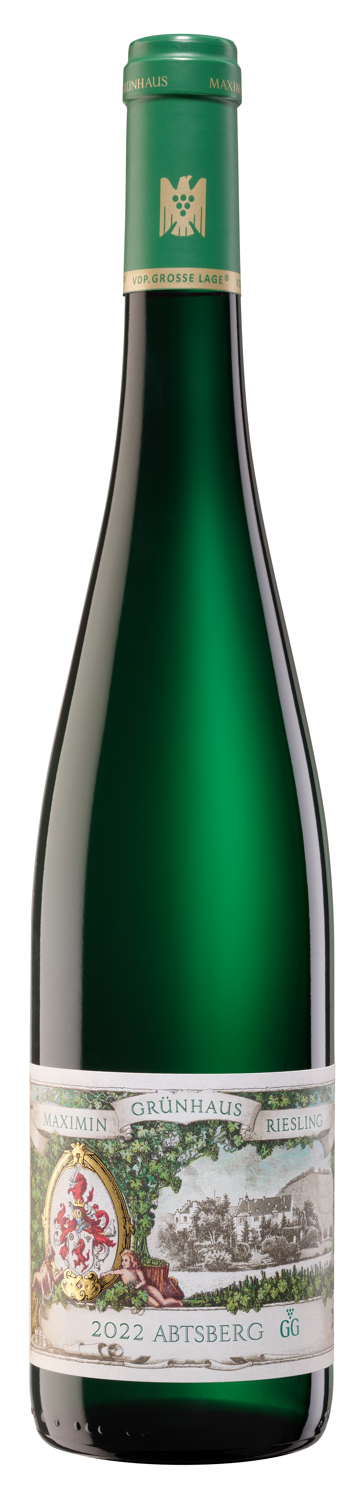 Maximin Grunhaus Abtsberg Riesling Grosses Gewachs 2022  Front Bottle Shot