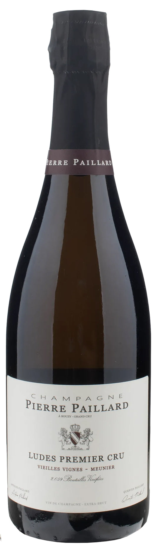 Pierre Paillard Ludes Premier Cru Brut Nature 2018  Front Bottle Shot
