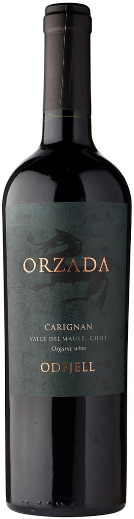 Odfjell Orzada Organic Carignan 2019  Front Bottle Shot