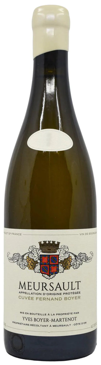 Boyer-Martenot Meursault Cuvee Fernand Boyer 2021  Front Bottle Shot