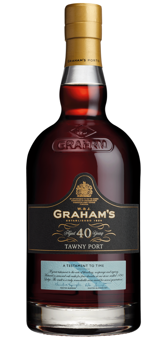 Graham's 40 Year Old Tawny Port  Front Bottle Shot