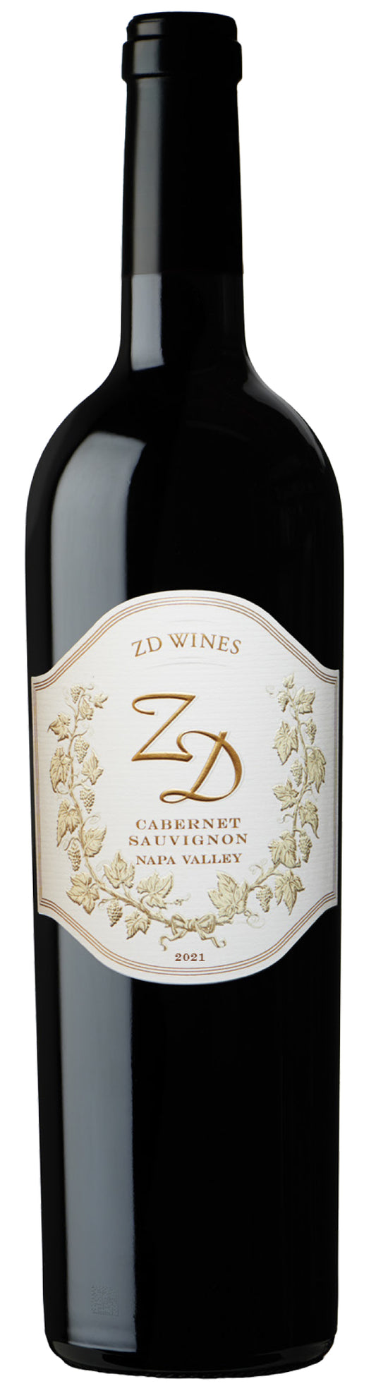 ZD Wines Cabernet Sauvignon 2021  Front Bottle Shot