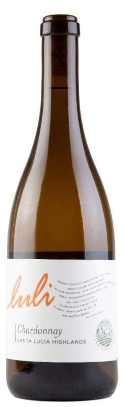 Luli Chardonnay 2023  Front Bottle Shot