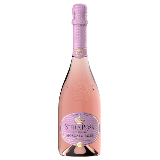Stella Rosa Moscato Rose  Front Bottle Shot