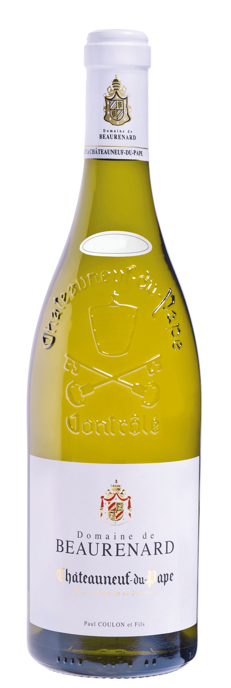 Domaine de Beaurenard Chateauneuf-du-Pape Blanc 2021  Front Bottle Shot