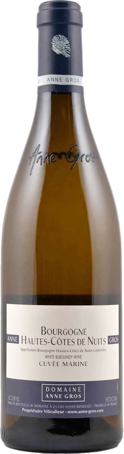 Domaine Anne Gros Hautes Cotes de Nuits Cuvee Marine Blanc 2022  Front Bottle Shot