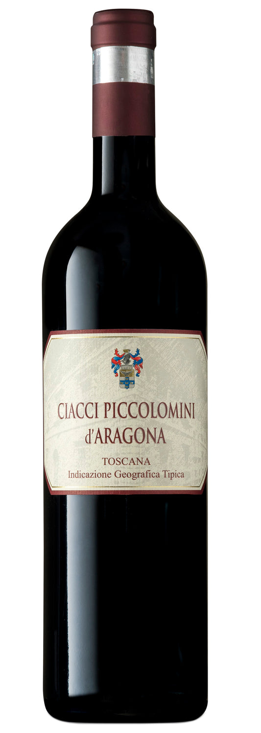 Ciacci Piccolomini d'Aragona Toscana Rosso 2023  Front Bottle Shot