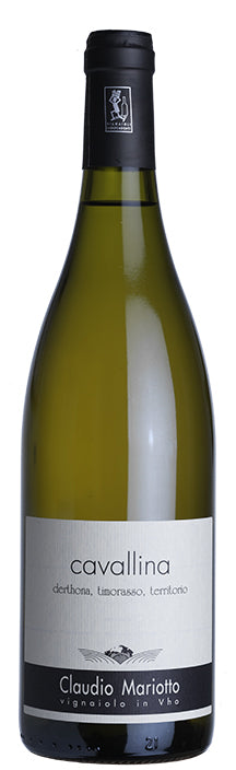 Claudio Mariotto Cavallina Timorasso 2021  Front Bottle Shot