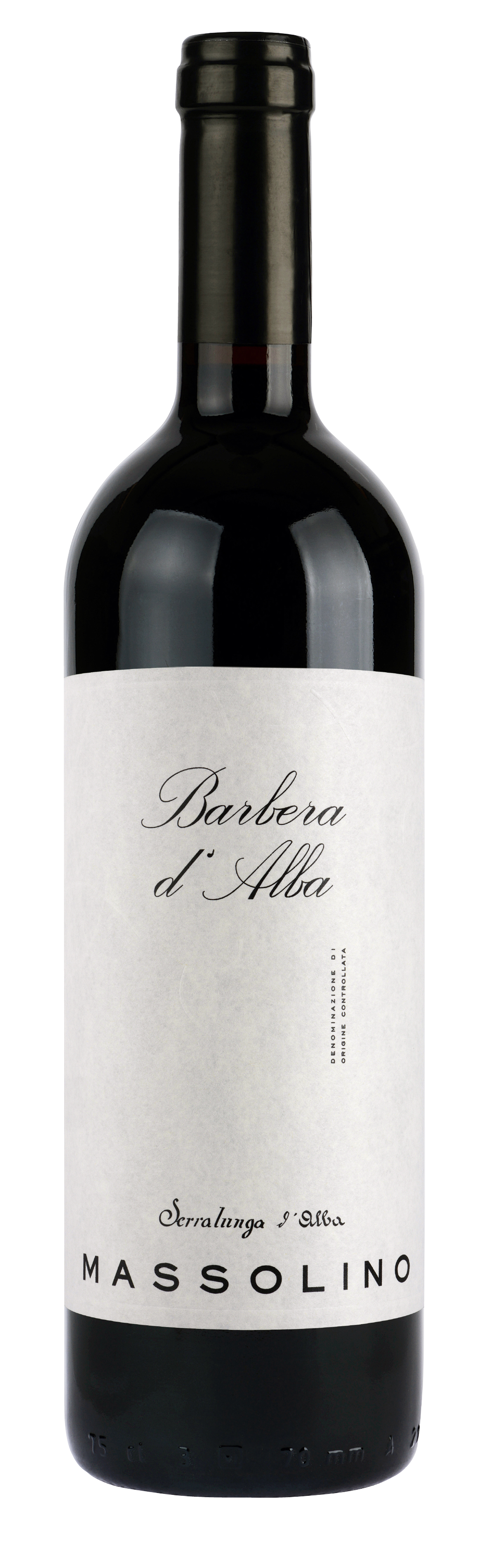 Massolino Barbera d'Alba 2023  Front Bottle Shot
