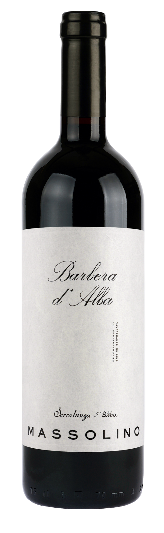 Massolino Barbera d'Alba 2023  Front Bottle Shot