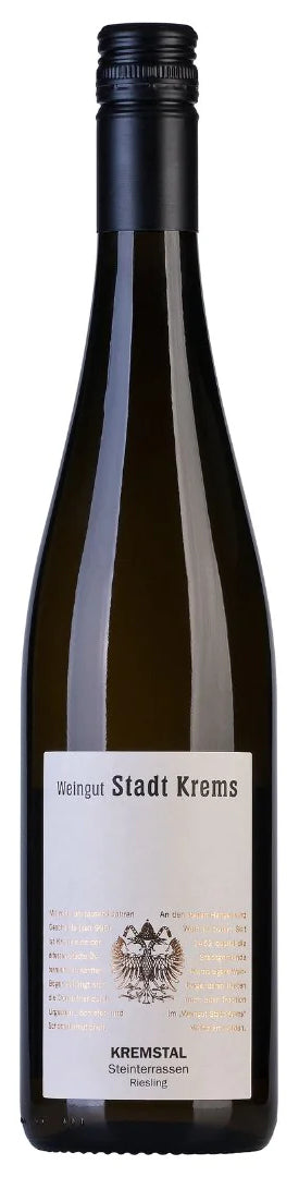 Stadt Krems Kremstal Steinterrassen Riesling 2022  Front Bottle Shot