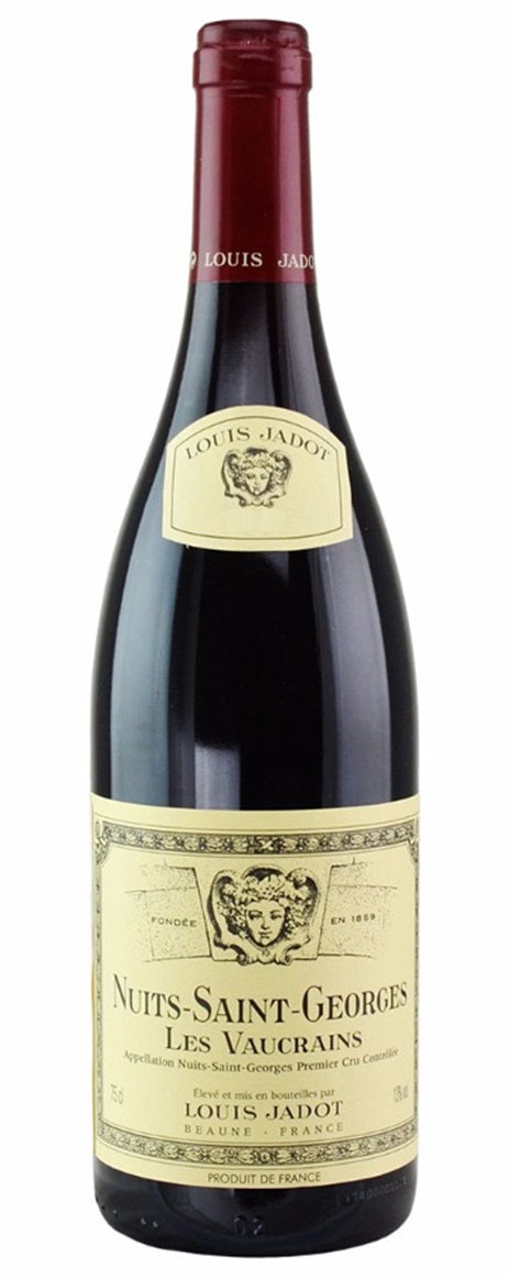 Louis Jadot Nuits-Saint-Georges Les Vaucrains Premier Cru 2022  Front Bottle Shot