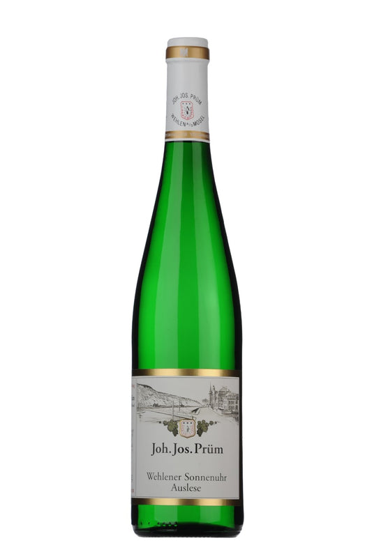 J.J. Prum Wehlener Sonnenuhr Riesling Auslese 2023  Front Bottle Shot