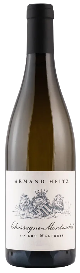 Domaine Armand Heitz Chassagne-Montrachet La Maltroie Premier Cru 2022  Front Bottle Shot