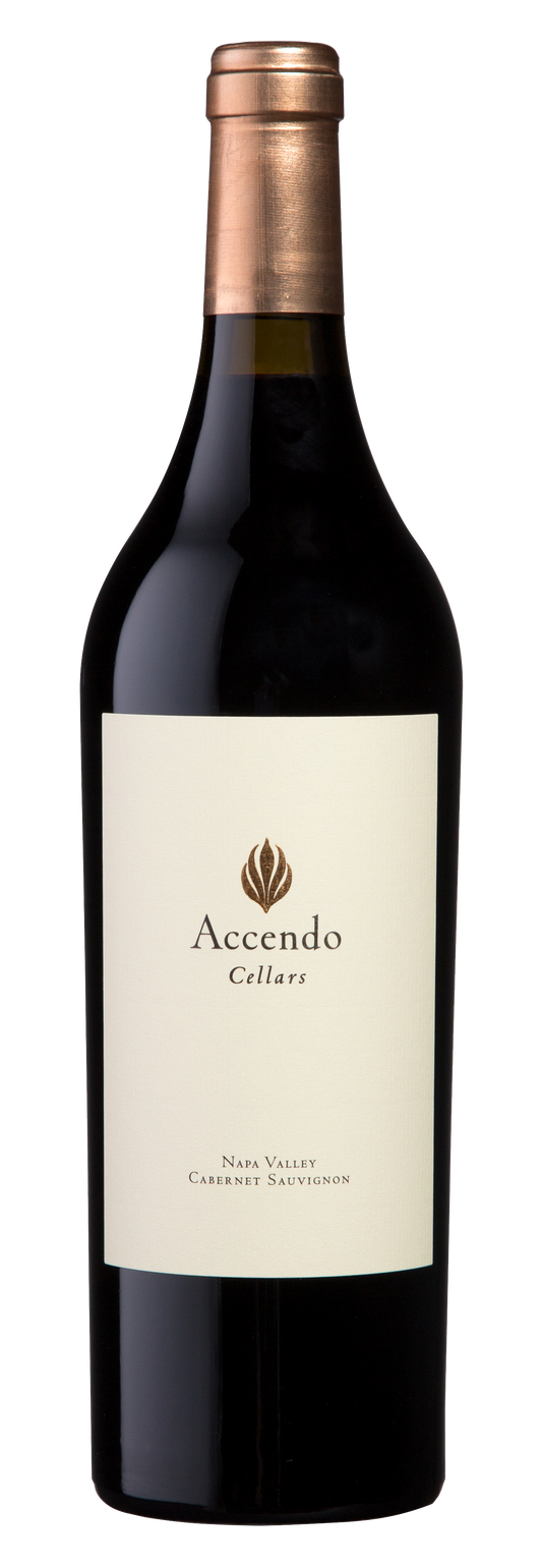 Accendo Cellars Cabernet Sauvignon 2018  Front Bottle Shot