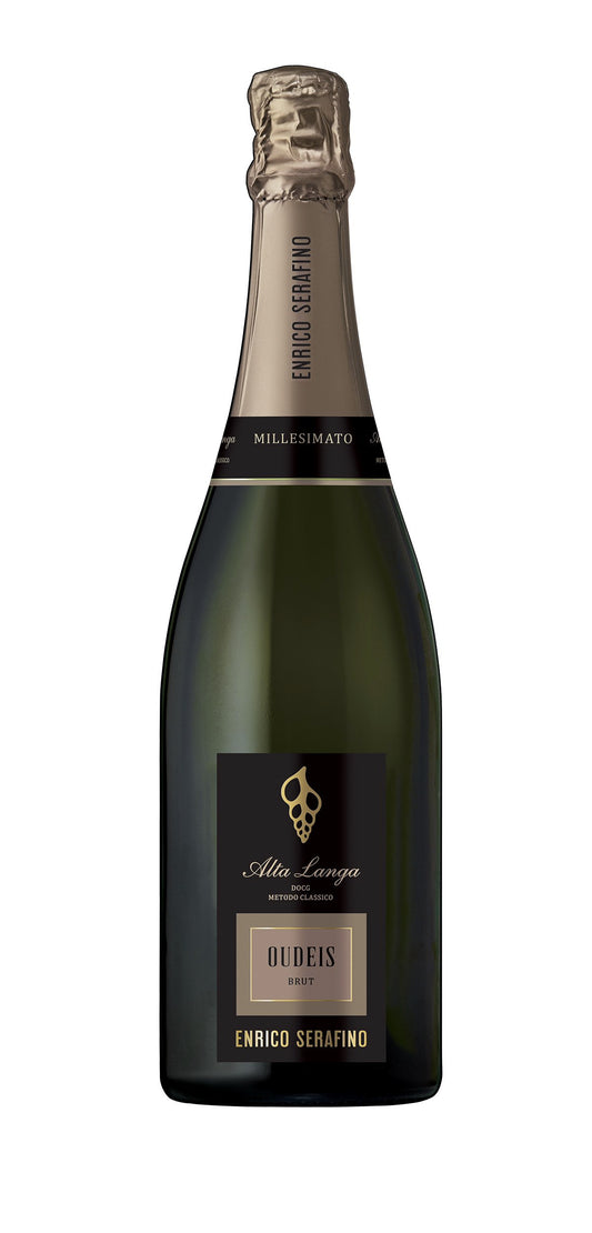 Enrico Serafino Alta Langa Metodo Classico Oudeis Brut 2020  Front Bottle Shot