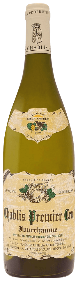 Boudin Chablis Fourchaume Premier Cru 2023  Front Bottle Shot