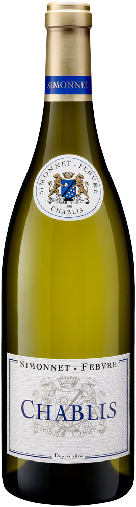 Simonnet-Febvre Chablis 2022  Front Bottle Shot