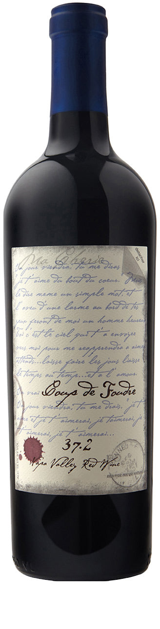 Coup de Foudre 37.2 Cuvee Red 2021  Front Bottle Shot