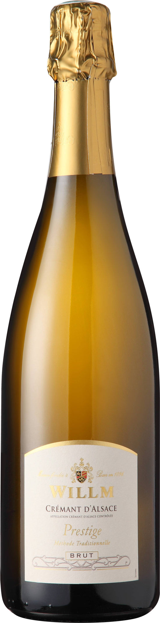 Willm Brut Prestige Front Bottle Shot
