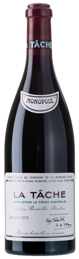 Domaine de la Romanee-Conti La Tache Grand Cru 2019  Front Bottle Shot