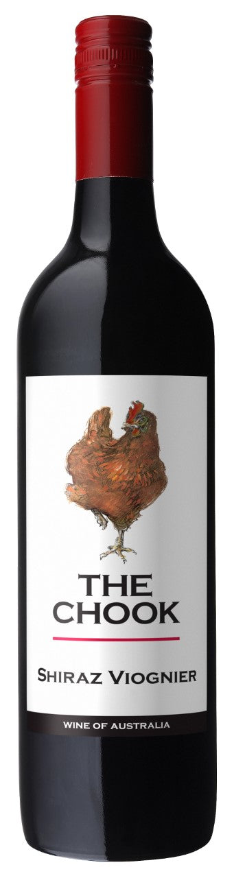 The Chook Shiraz-Viognier 2021  Front Bottle Shot