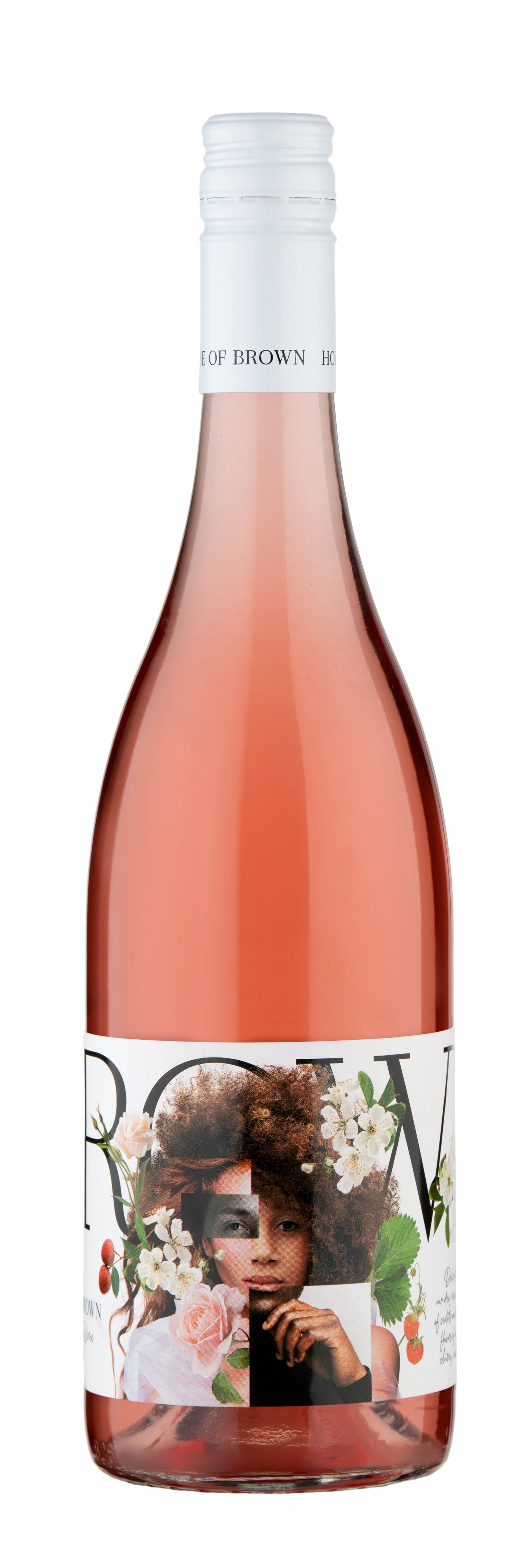 House of Brown Rose 2023  Front Bottle Shot