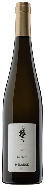 Eva Fricke Melange Rheingau Riesling Trocken 2022  Front Bottle Shot