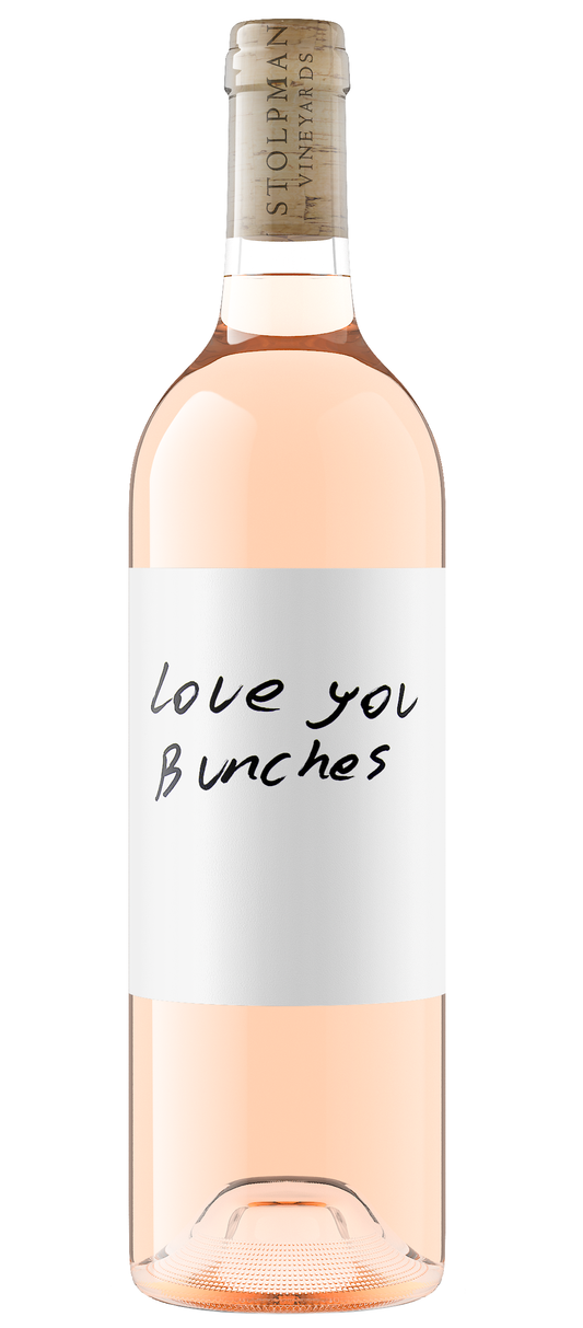 Stolpman Vineyards Love You Bunches Rose 2024  Front Bottle Shot