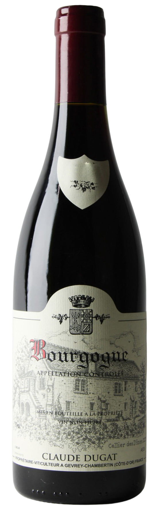 Domaine Claude Dugat Bourgogne Rouge 2022  Front Bottle Shot