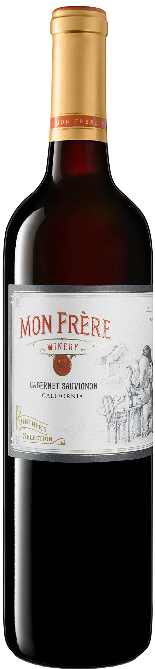 Mon Frere Cabernet Sauvignon 2020  Front Bottle Shot