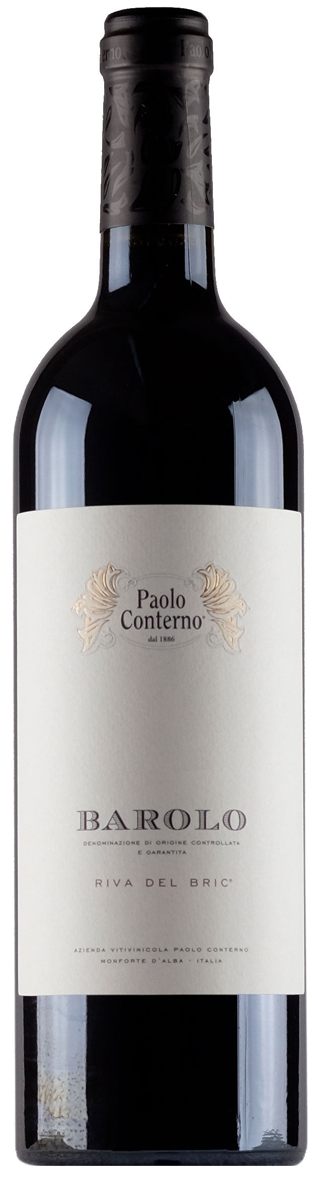 Paolo Conterno Barolo Riva del Bric 2020  Front Bottle Shot