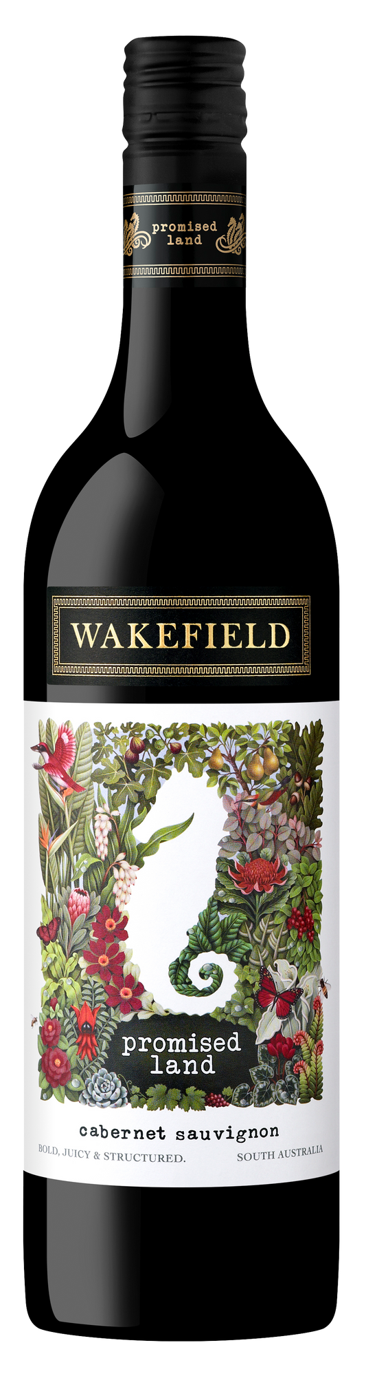 Wakefield Promised Land Cabernet Sauvignon 2019  Front Bottle Shot