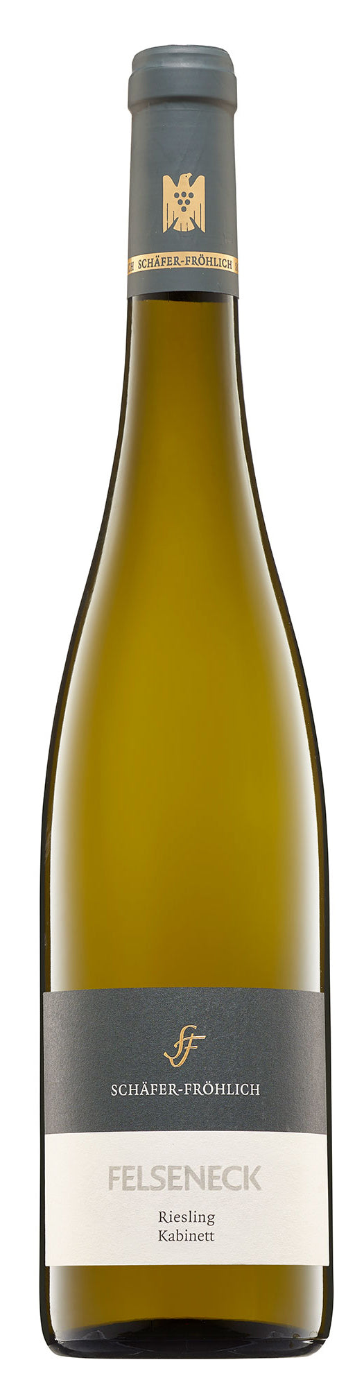 Schafer-Frohlich Felseneck Riesling Kabinett 2023  Front Bottle Shot