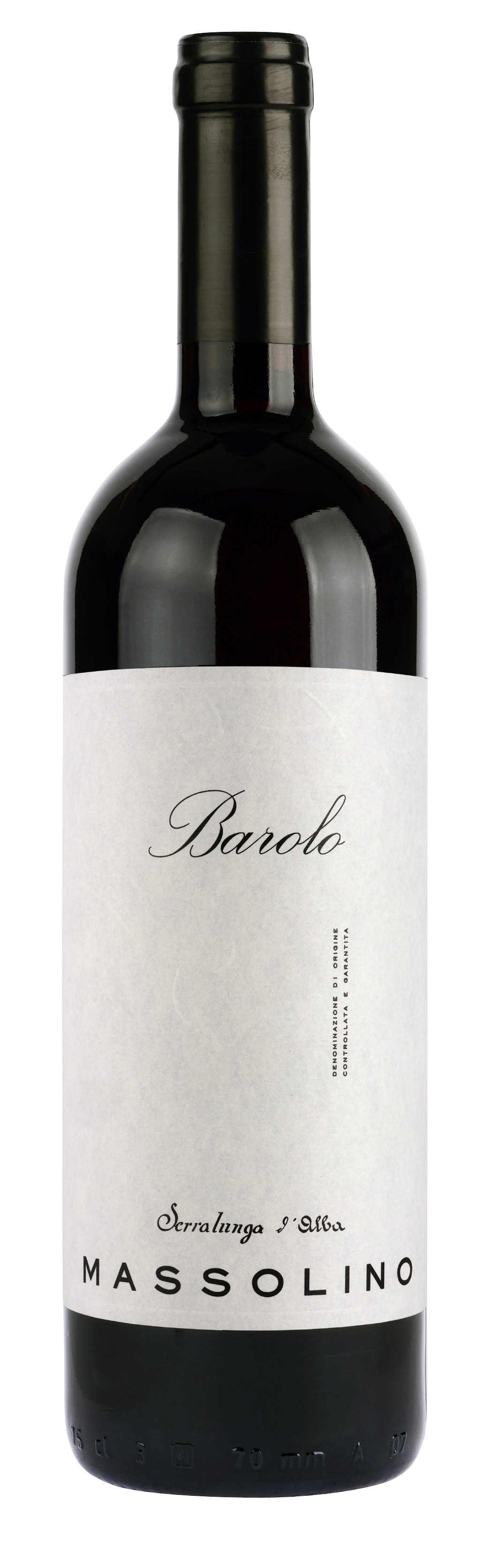 Massolino Barolo 2020  Front Bottle Shot