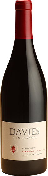Davies Ferrington Vineyards Pinot Noir 2021  Front Bottle Shot