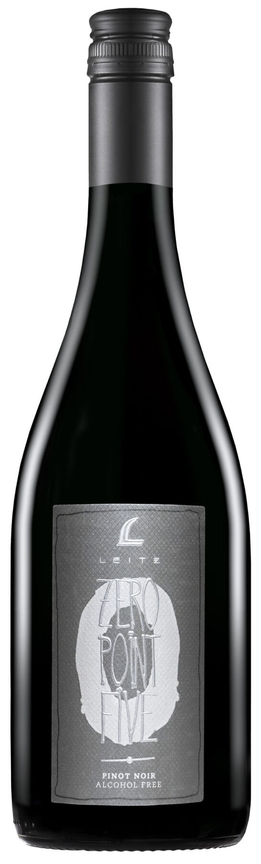 Josef Leitz Zero Point Five Pinot Noir (Non-Alcoholic)  Front Bottle Shot