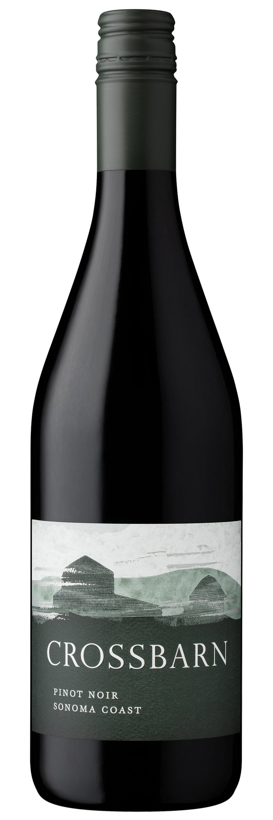 Crossbarn Sonoma Coast Pinot Noir 2021  Front Bottle Shot