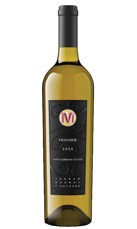 Andrew Murray Viognier 2022  Front Bottle Shot