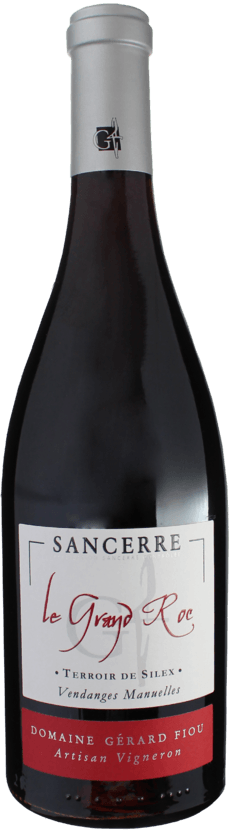 Domaine Gerard Fiou Le Grand Roc Sancerre Rouge 2018  Front Bottle Shot
