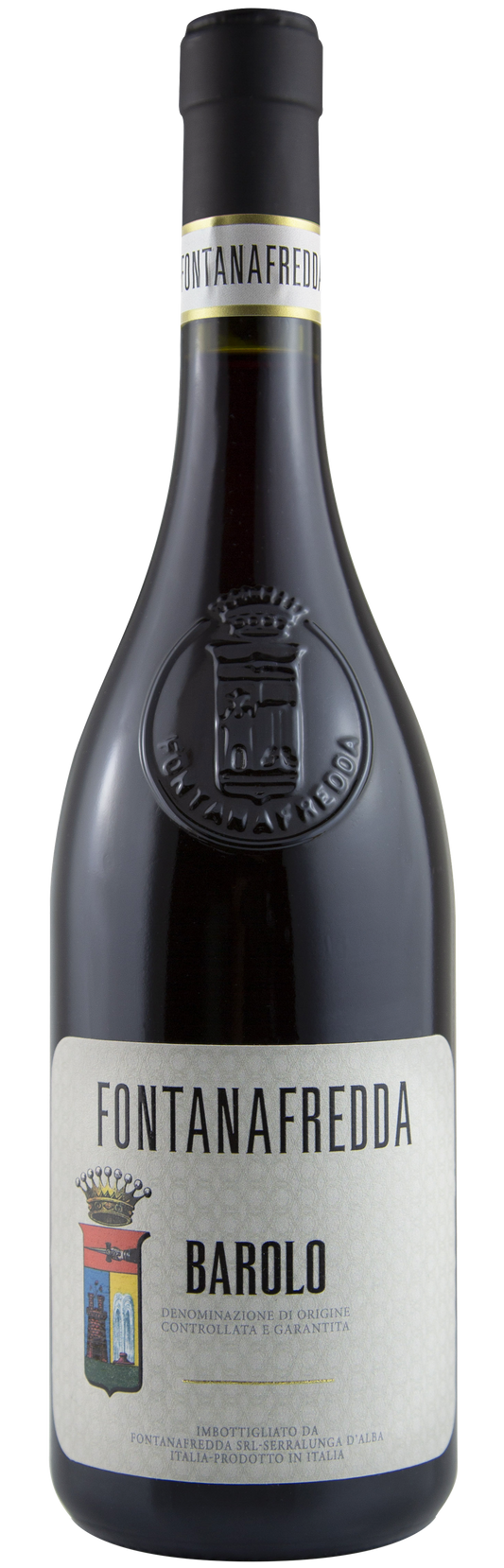 Fontanafredda Silver Label Barolo 2020  Front Bottle Shot