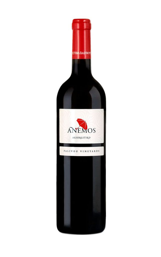 Palivou Vineyards Anemos Red 2020  Front Bottle Shot