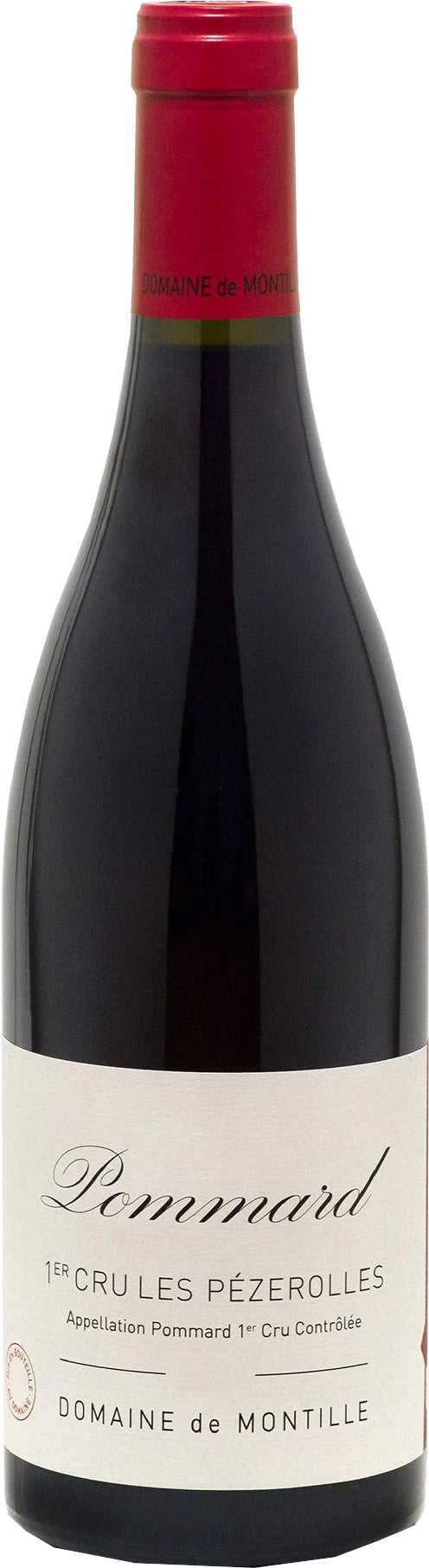 Domaine de Montille Pommard Les Pezerolles Premier Cru 2021  Front Bottle Shot