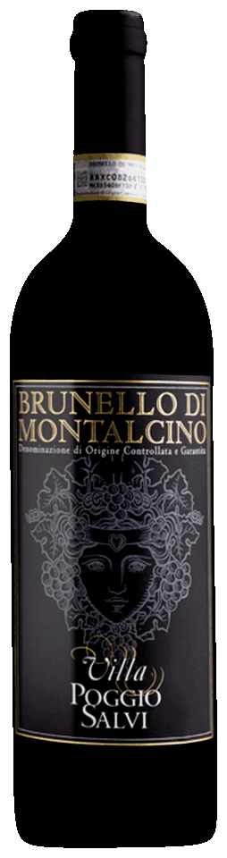 Villa Poggio Salvi Brunello di Montalcino 2019  Front Bottle Shot