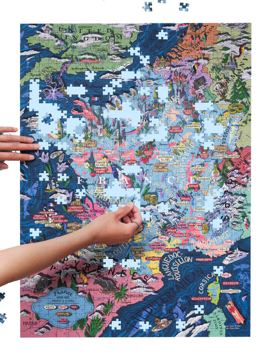 Wine Puzzle - France