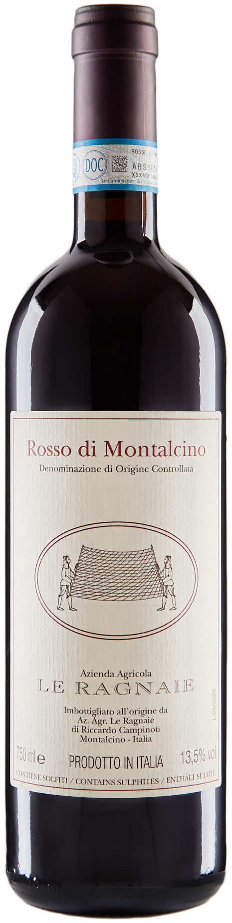 Le Ragnaie Rosso di Montalcino 2021  Front Bottle Shot